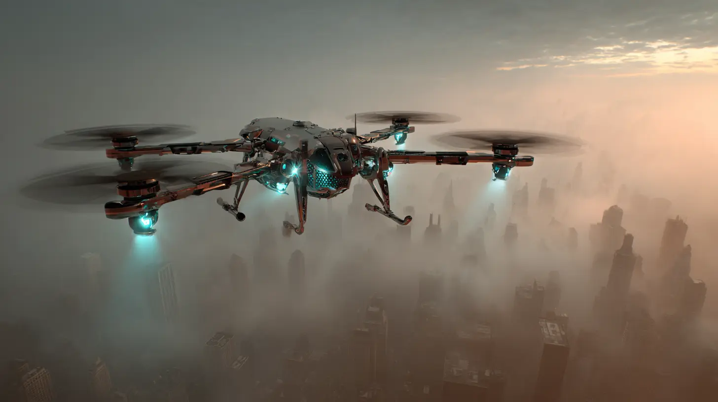 Autonomous Drones: The Future of Airborne Robotics