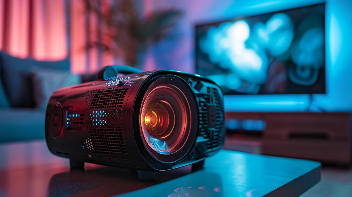Compact Projectors for Entertainment Anywhere