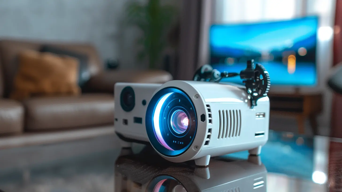 Compact Projectors for Entertainment Anywhere