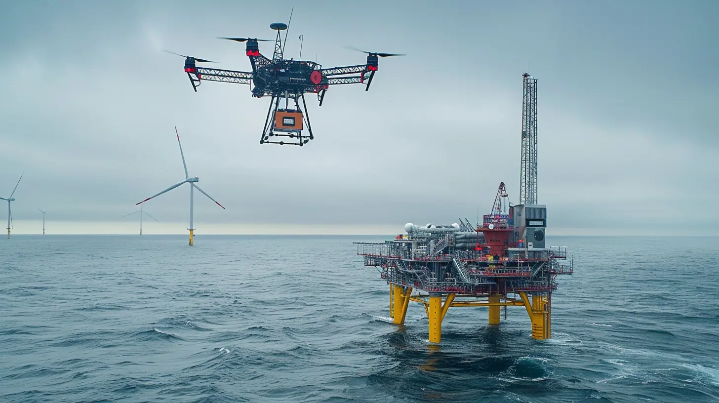 How Drones Are Improving Wind Turbine Maintenance
