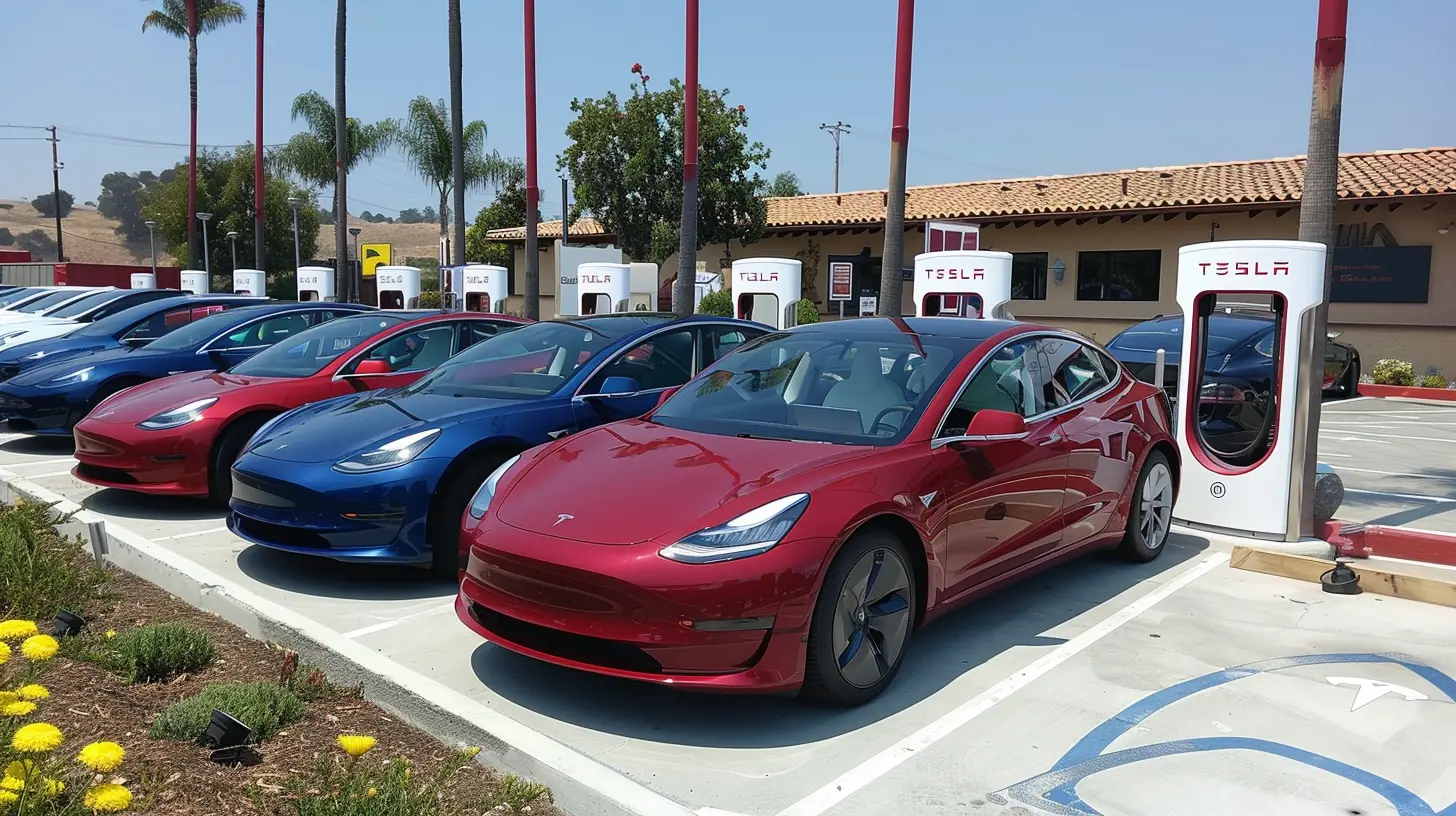 The Impact of Renewable Energy on Electric Vehicle Charging Networks