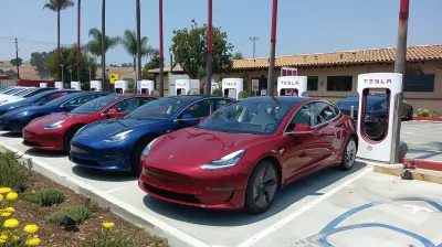 The Impact of Renewable Energy on Electric Vehicle Charging Networks