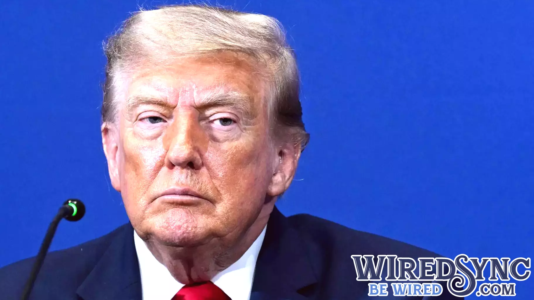 Trump drifts into campaign topics while addressing defense technology gathering