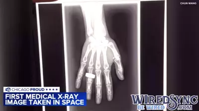 Pioneering Portable X-ray Imaging in Space