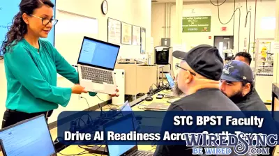 STC’s Business, Public Safety and Technology Faculty Mobilize to Prepare Students for an AI-Driven Future